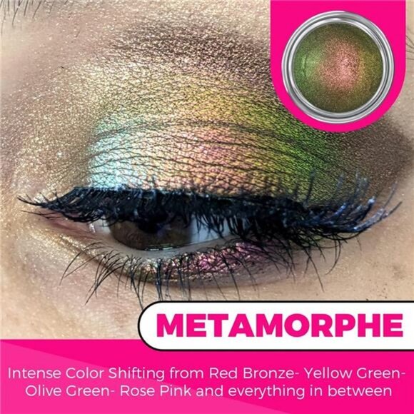 Concrete Minerals Multi Chrome Eyeshadow, 1.5 Grams Loose Mineral Powder - Picture 2 of 6